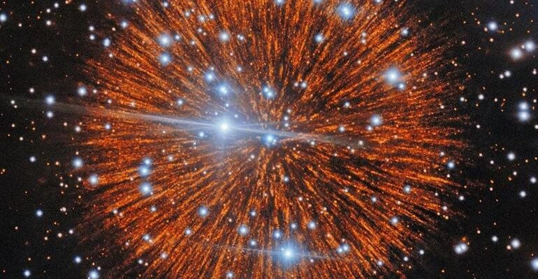 Supernova, scoperti filamenti di gas fatti di «perle cosmiche»