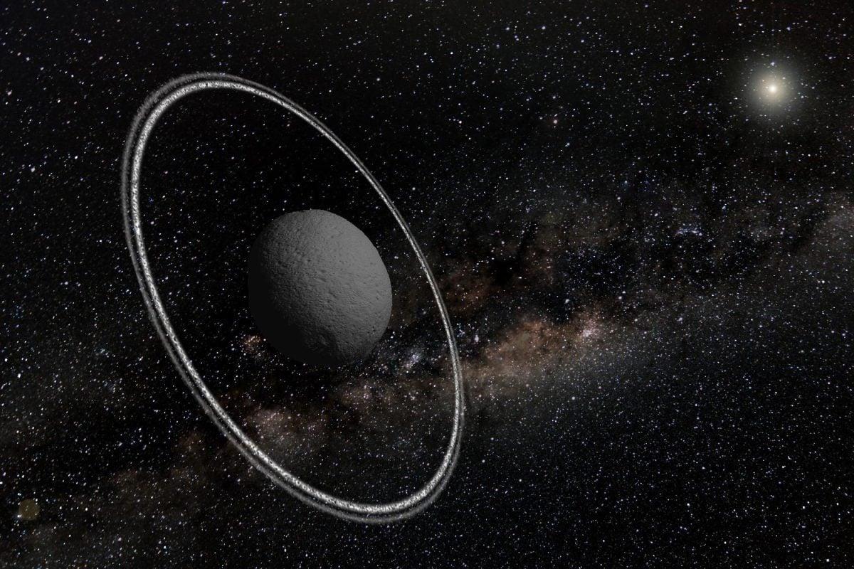 Gli anelli di Chariklo cambiano: uno si oscura, l’altro si schiarisce