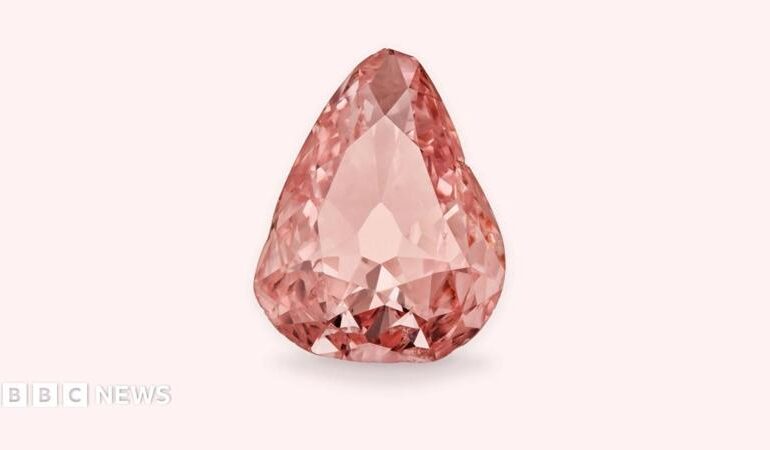 Diamante rosa rubato, il morso a una mela lo fece ritrovare
