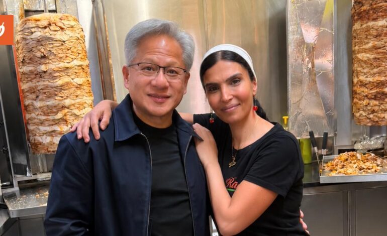 Jensen Huang cena in kebabberia e lascia una mancia da 100 euro