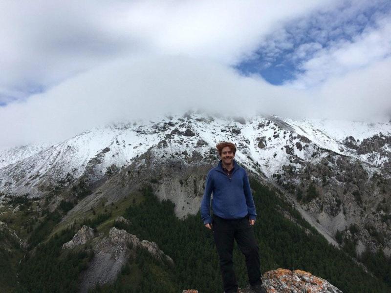 None Ross Anderson durante il lavoro sul campo