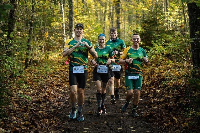 La squadra lituana di «Backyard Ultra»