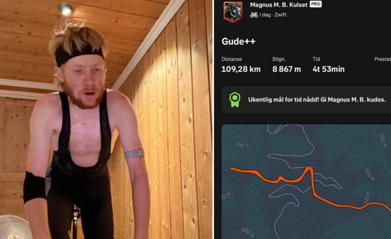 Everesting, record mondiale: 8.867 metri in meno di 5 ore