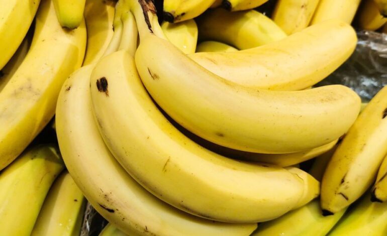 Banane radioattive: perché non sono un rischio per la salute