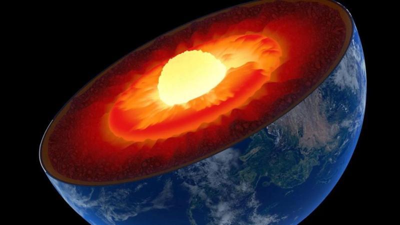Idrogeno dal nucleo terrestre risale e modifica il mantello